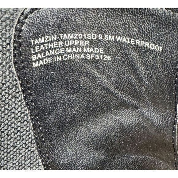 Blondo Women's 9.5 Black Suede Waterproof Ankle Boots Block Heel Side Zip FLAW - Picture 6 of 11